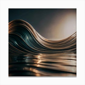 Abstract Wave 1 Canvas Print