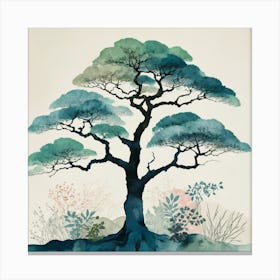 Asian Tree Canvas Print