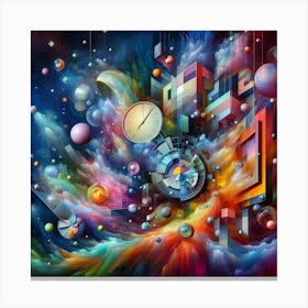 All around Canvas Print