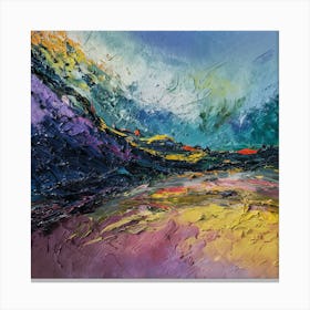 Abstract Landscape Painting 13 Canvas Print