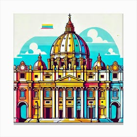 St. Peter’s Basilica 1 Canvas Print