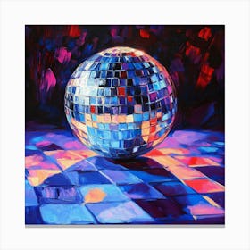 Disco Ball Art 6 Canvas Print