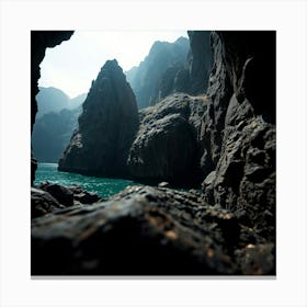 Cave beautiful Canvas Print