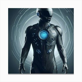 Futuristic Man 224 Canvas Print