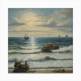 'The Shipwreck' Canvas Print