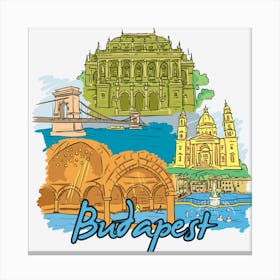 Budapest 1 Canvas Print