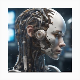 Cyborg 43 Canvas Print