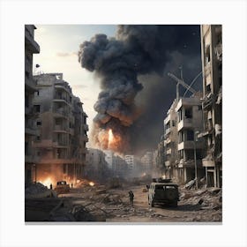 Syria Canvas Print