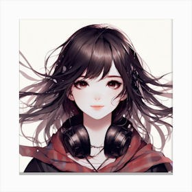 Anime Girl (72) Canvas Print