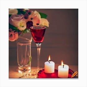 Craiyon 234016 Romantic Dinner Canvas Print