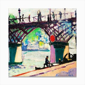 Paris Bridge 2 Canvas Print