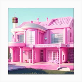 Barbie Dream House (501) Canvas Print