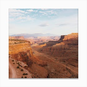 Utah Desert Road Canvas Print