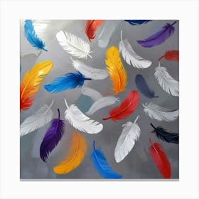 Feathers 4 Canvas Print
