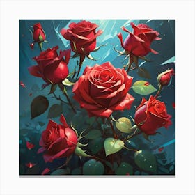 Roses 2 Canvas Print