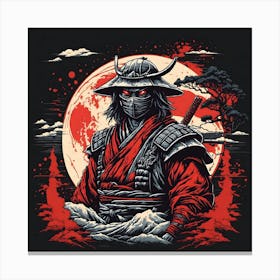 Samurai 4 Canvas Print