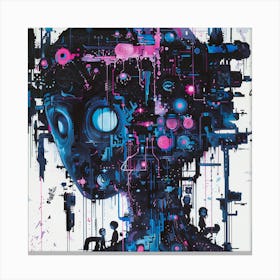 'Alien' 5 Canvas Print