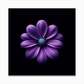 Purple Flower 5 Canvas Print