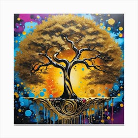 Tree Of Life 341 Canvas Print