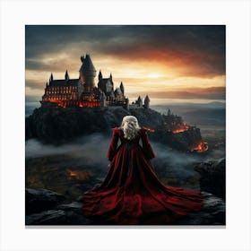 Harry Potter And The Deathly Hallows Canvas Print