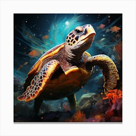 Sea Turtle 1 Canvas Print