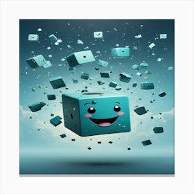 Cube Cube Canvas Print