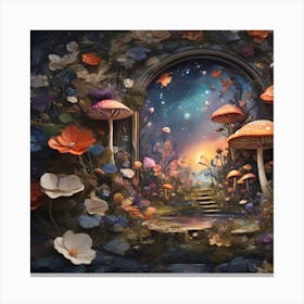 Leonardo Diffusion Xl Stary Blackrose Flower Splash Arts Aesth 0 (4) (2) Canvas Print