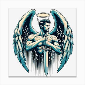 Angel Of Death 2 Canvas Print