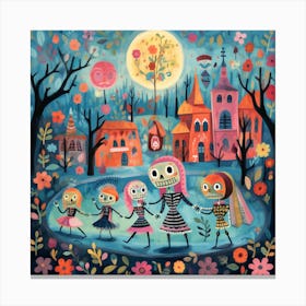 Day Of The Dead Canvas Print