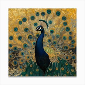 Peacock 17 Canvas Print