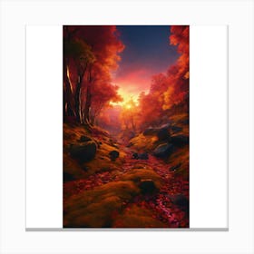 Autumn Forest 19 Canvas Print