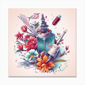 Tattoo Art Canvas Print