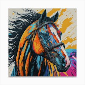 Horse Painting 1 Canvas Print