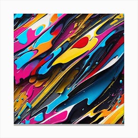 Abstract Painting 107 Canvas Print