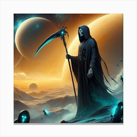 Grim Reaper 24 Canvas Print