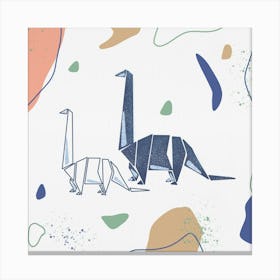 Dino fam Canvas Print