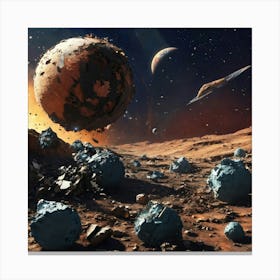 Nasa'S Mars Canvas Print