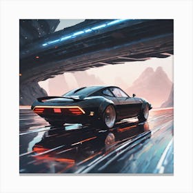 Futuristic Car 7 Canvas Print