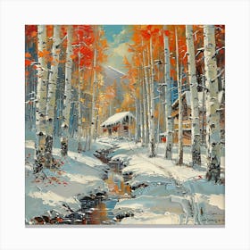 Winter Scene 1 Canvas Print