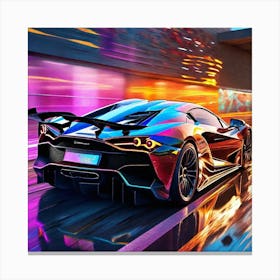 Mclaren Sports Car 3 Canvas Print