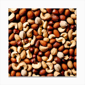 Nuts As A Frame (86) Canvas Print