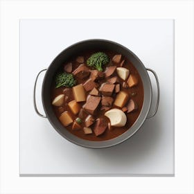 Stew In A Pot Canvas Print