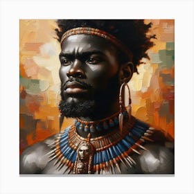 Warrior Canvas Print