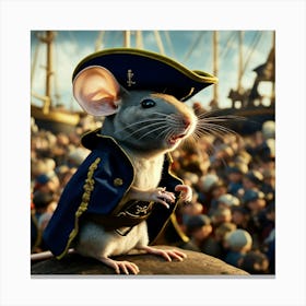 Pirate Rat Canvas Print