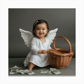 Angel Baby 3 Canvas Print