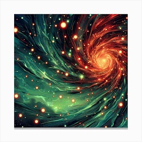 Radiant Sparks 29 1 Canvas Print