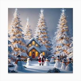 Santa Claus Canvas Print