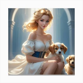 Cinderella 120 Canvas Print