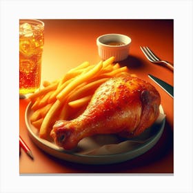 Chicken Food Restaurant22 Canvas Print