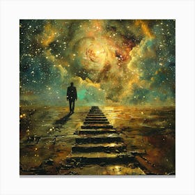 Way To The Stars Canvas Print